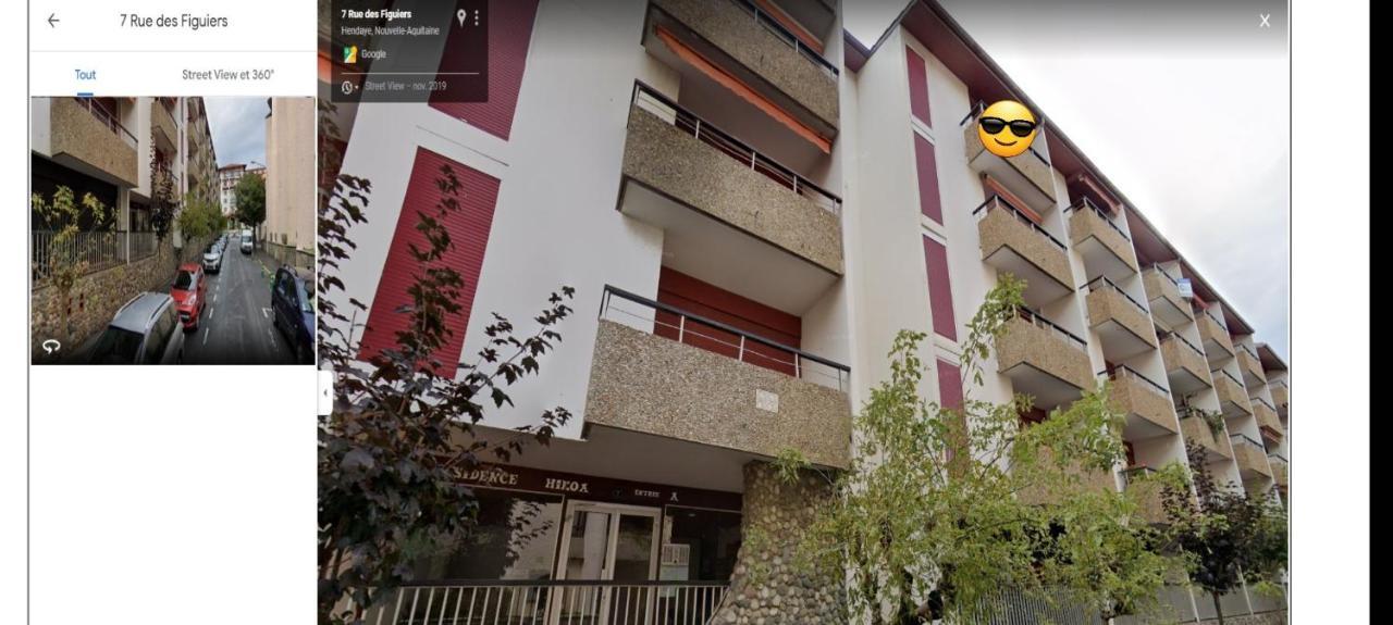 Hikoa Hendaia-Hendaye Plage Kültér fotó
